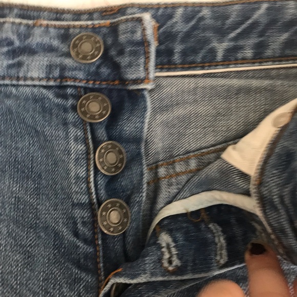 Free people rock denim uptown shorts - Picture 3 of 5